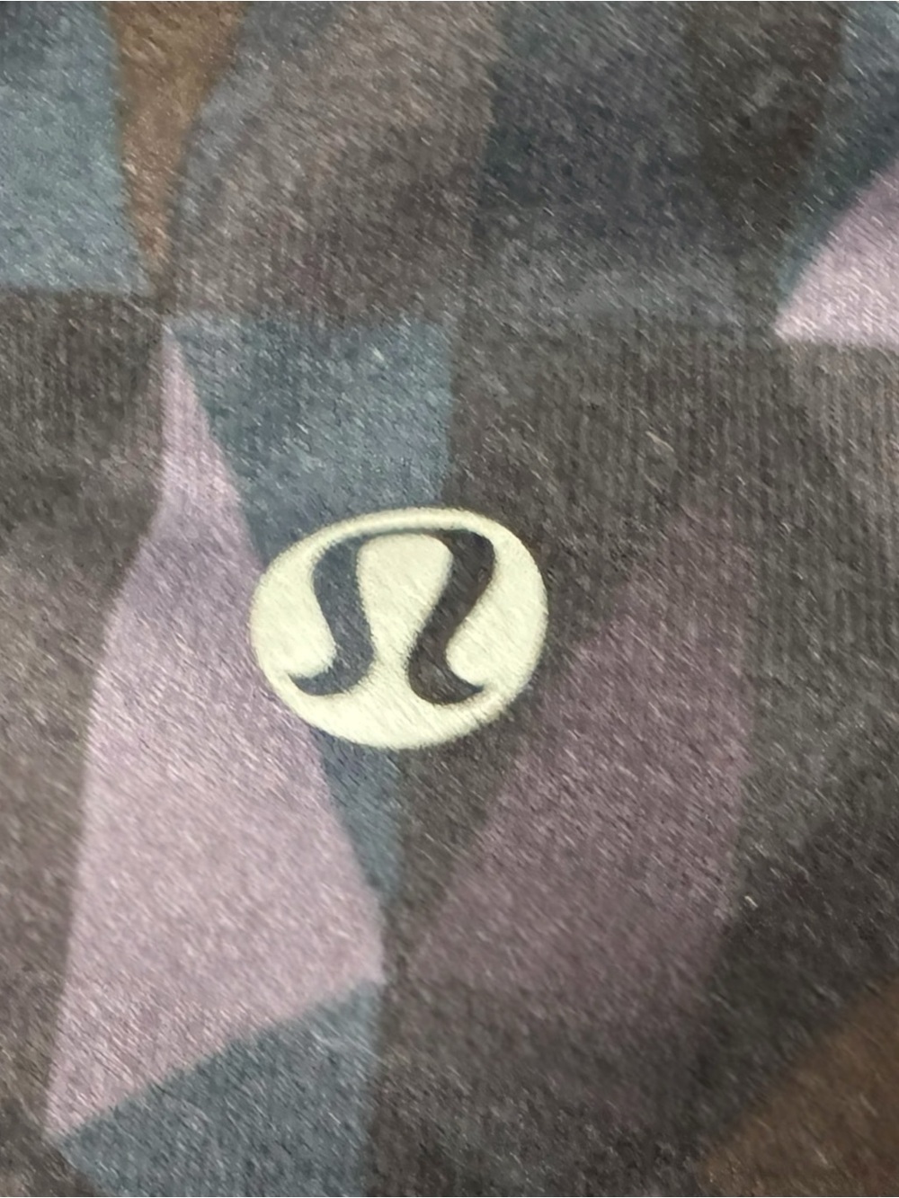 Lululemon Speed Stained Glass Love Nightfall Black Leggings Size 8 - Picture 4 of 6